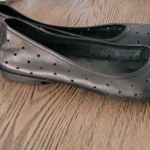 Kork ease black flats, sz 6